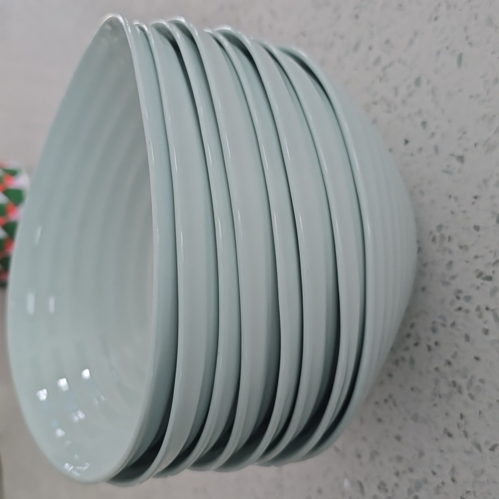 Portmeirion Sophie Conran soup bowls (4) white . - Picture 6 of 6